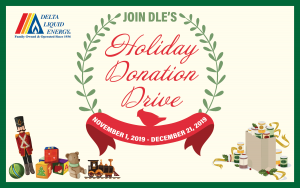 Delta Liquid Energy holiday donation drive