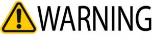 Prop 65 warning symbol to show propane safety